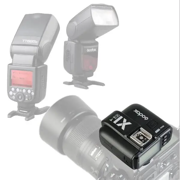 Беспроводной трансмиттер Godox X1N 2 4 ГГц i TTL набор триггеров приемника для Nikon D800 D3X D3