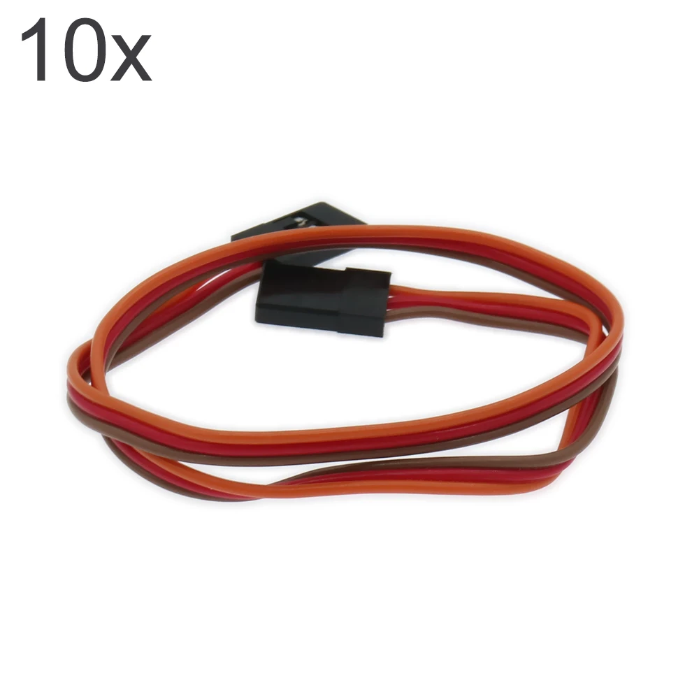 Удлинитель RCAWD для квадрокоптера 10x300 мм штекер штекер|jr plug|servo extension cableservo |
