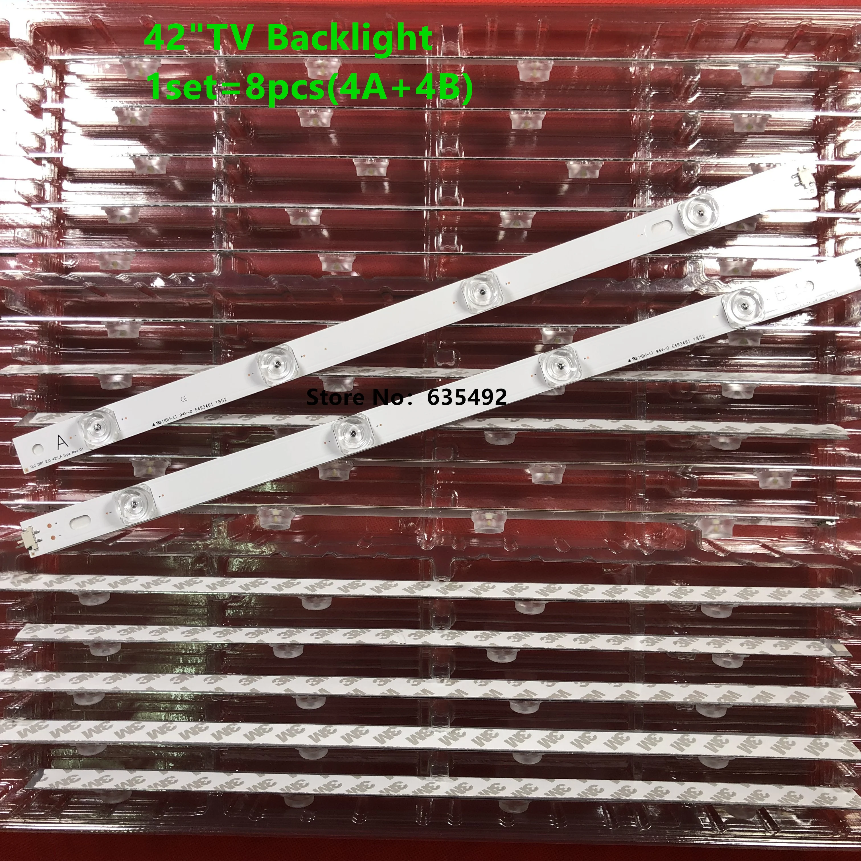 Светодиодный полосы для LG 42 ''DRT 3,0 ТВ 6916L-1956A 6916L-1957A 6916L-1956B 6916L-1957B 42LB653V 42LB652V 42LB631V 42LB630V 42LB629V