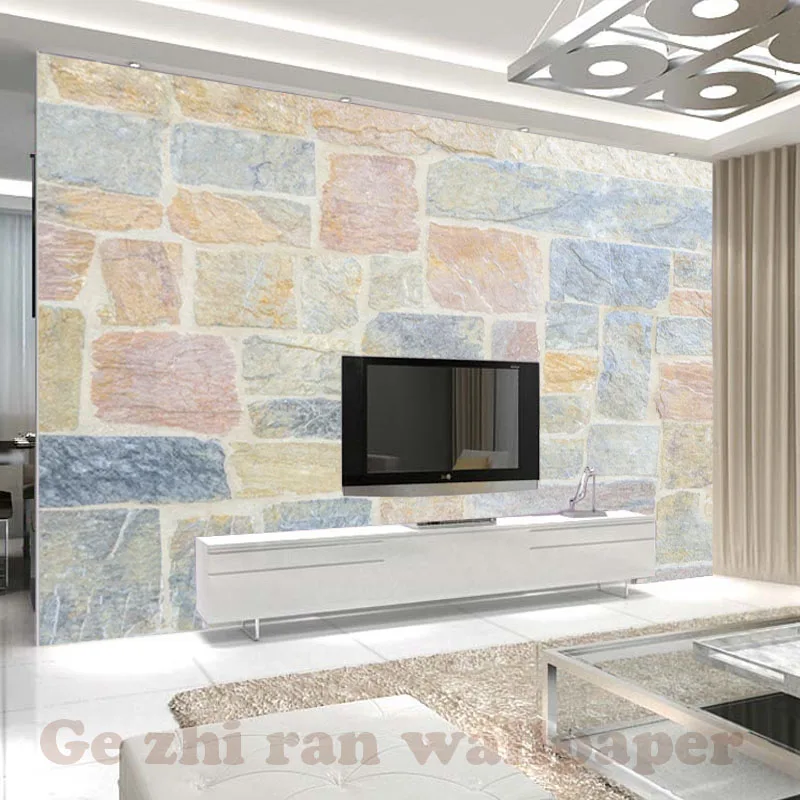 Пользовательские росписи 3D обои абстрактные скандинавские ручная роспись