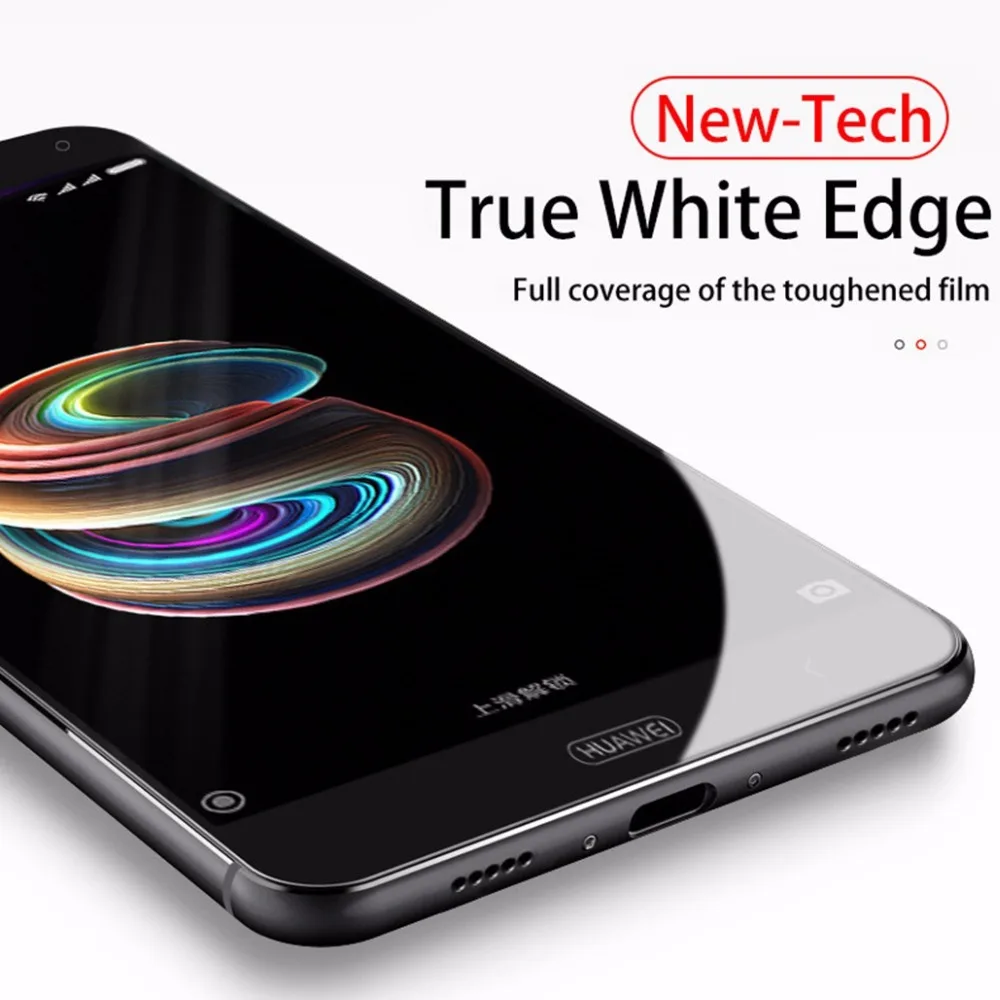Закаленное стекло для Huawei P10 Lite защита экрана 2.5D HD закаленное против царапин