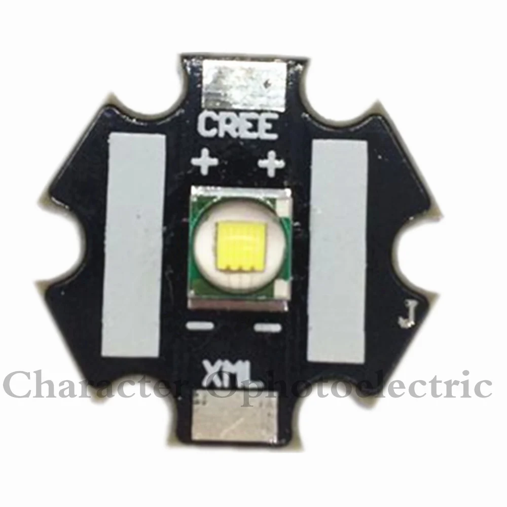 Cree XM L T6 10 Вт Холодный белый 6500k светодиодный светильник + DC 3 7 В 2 5a XML драйвер