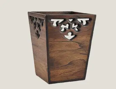 Новинка 2017 креативная винтажная Высококачественная квадратная бумажная корзина