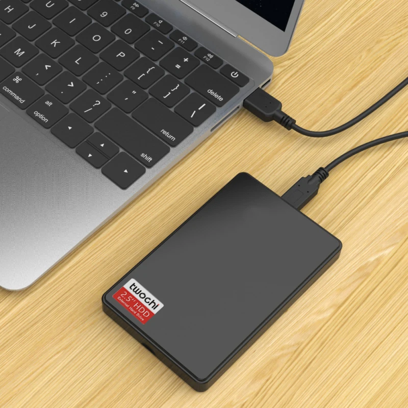 TWOCHI A1 USB3.0 2 5 дюймовый внешний жесткий диск 80 ГБ 120 Гб 160 250 320 500 портативный Plug and Play