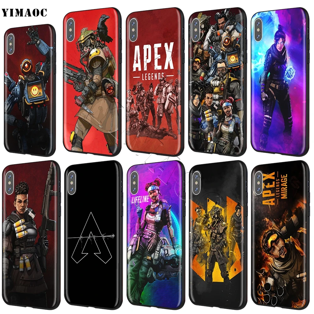 Чехол YIMAOC Apex Legends для Xiaomi 9T Pro CC9 A3 Redmi K20 7A Huawei Honor 20 9X P20 Lite Nova 5i Y9|Бамперы| |