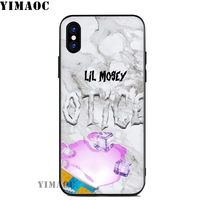YIMAOC Lil Mosey Rap Rapper Soft Silicone Case for iPhone 11 Pro Xr Xs Max X or 10 8 7 6 6S Plus 5 5S SE |