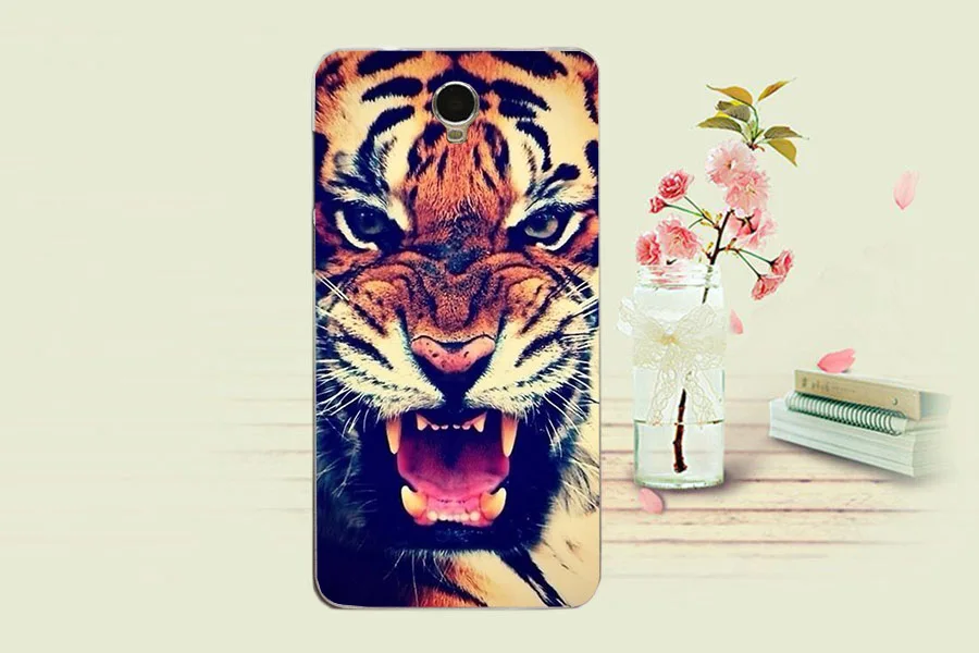 Для Cubot Max чехол 2017 новая мода сделай сам УФ окрашенные цветной тигр филин Роза