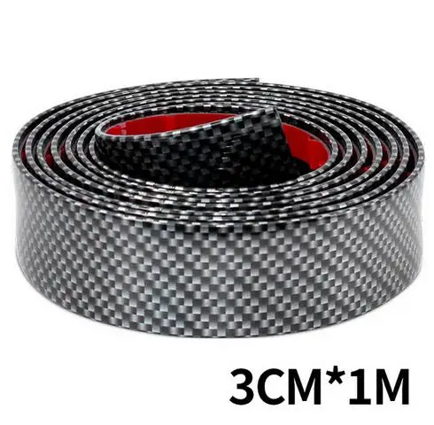 3cm x 1meter Автомобильный бампер багажника наклейки для крышки Авто Наклейка для Kia Rio K2 K3 K5 K4 Cerato Soul Forte Sportage SORENTO Mohave OPTIMA - Цвет: 3cm x 1meter