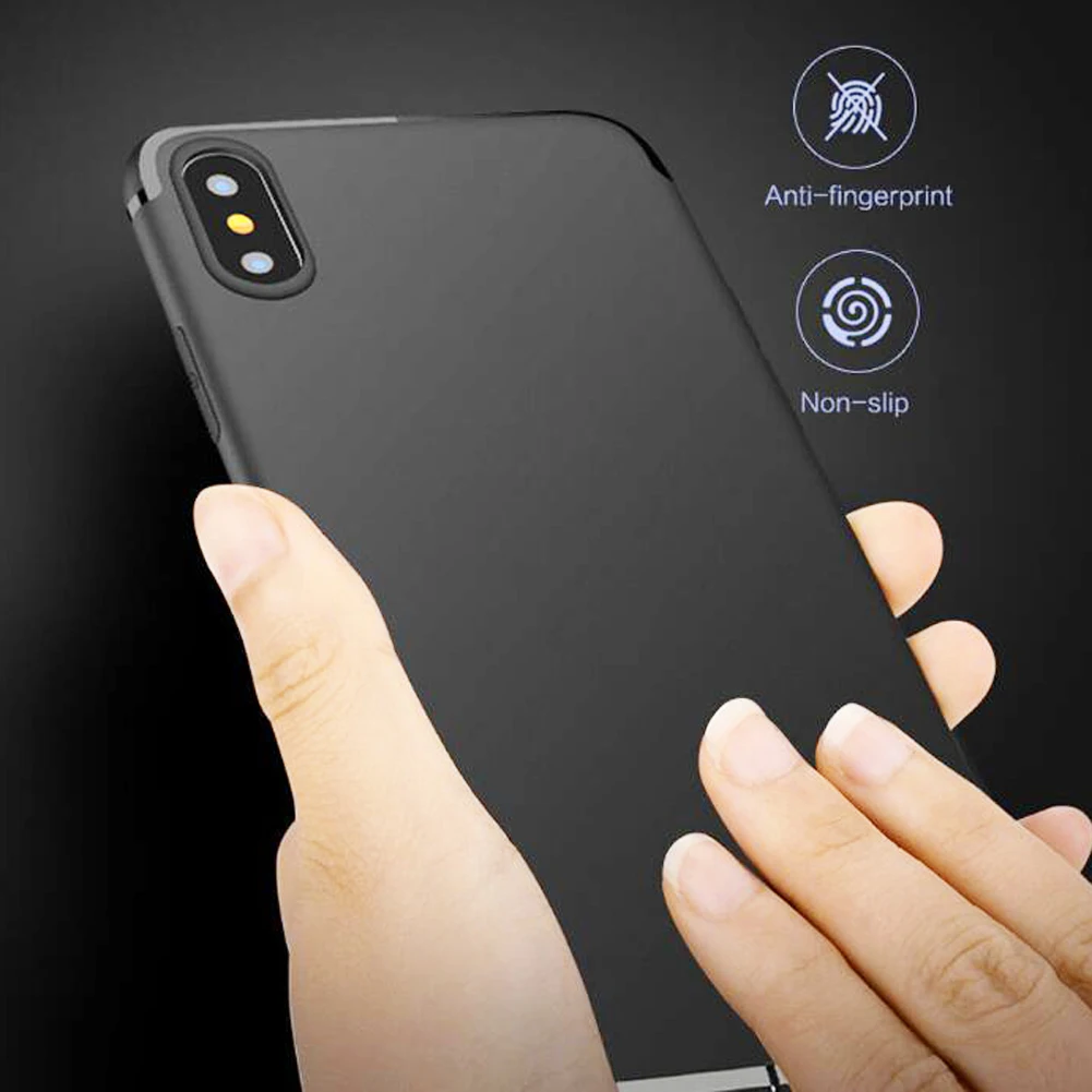 Силиконовый чехол для iPhone X 8 Plus мягкий карамельный цвет встроенный пылезащитный