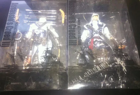 Free shipping Assassins Creed 3 Connor 9 inch PVC Action Figures Toys Christmas Gifts | Игрушки и хобби