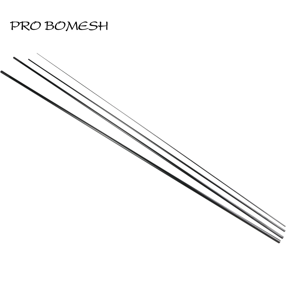 Pro Bomesh, 2 заготовки, 2,7 м, 3,6 м, 3-4#, 3 секции, 4 секции, углеродное волокно, удочка для ловли нахлыстом, пустая, сделай сам, удилище, строительная заготовка