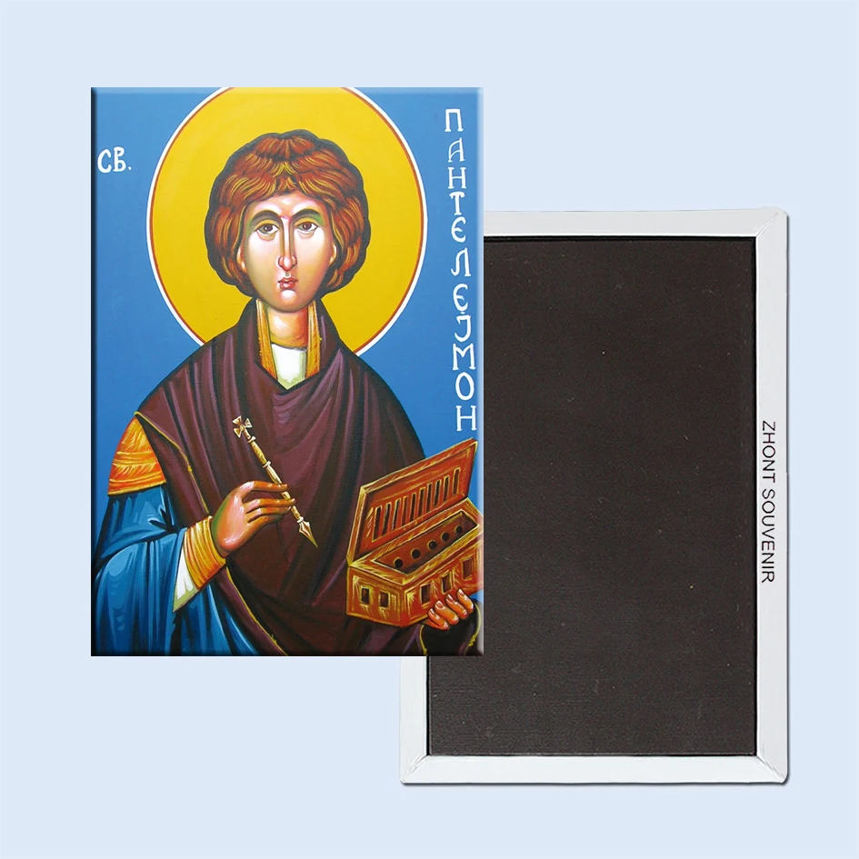 Прямоугольные магниты сувенир sv pantelejmon российские 21478|russia magnet|souvenir magnetmagnet souvenirs |