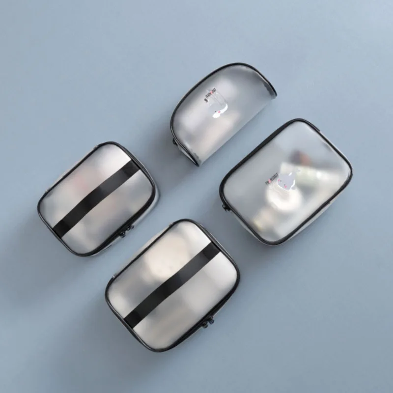 Модный из ПВХ прозрачный косметичка для женщин дорожный водонепроницаемый