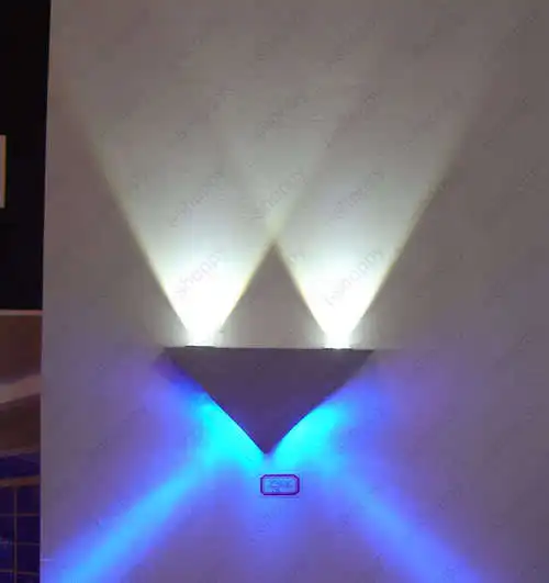 

4W High Power LED Wall Hall Walkway Ceiling Cabinet Light Lamp Bulb Triangle NEW
