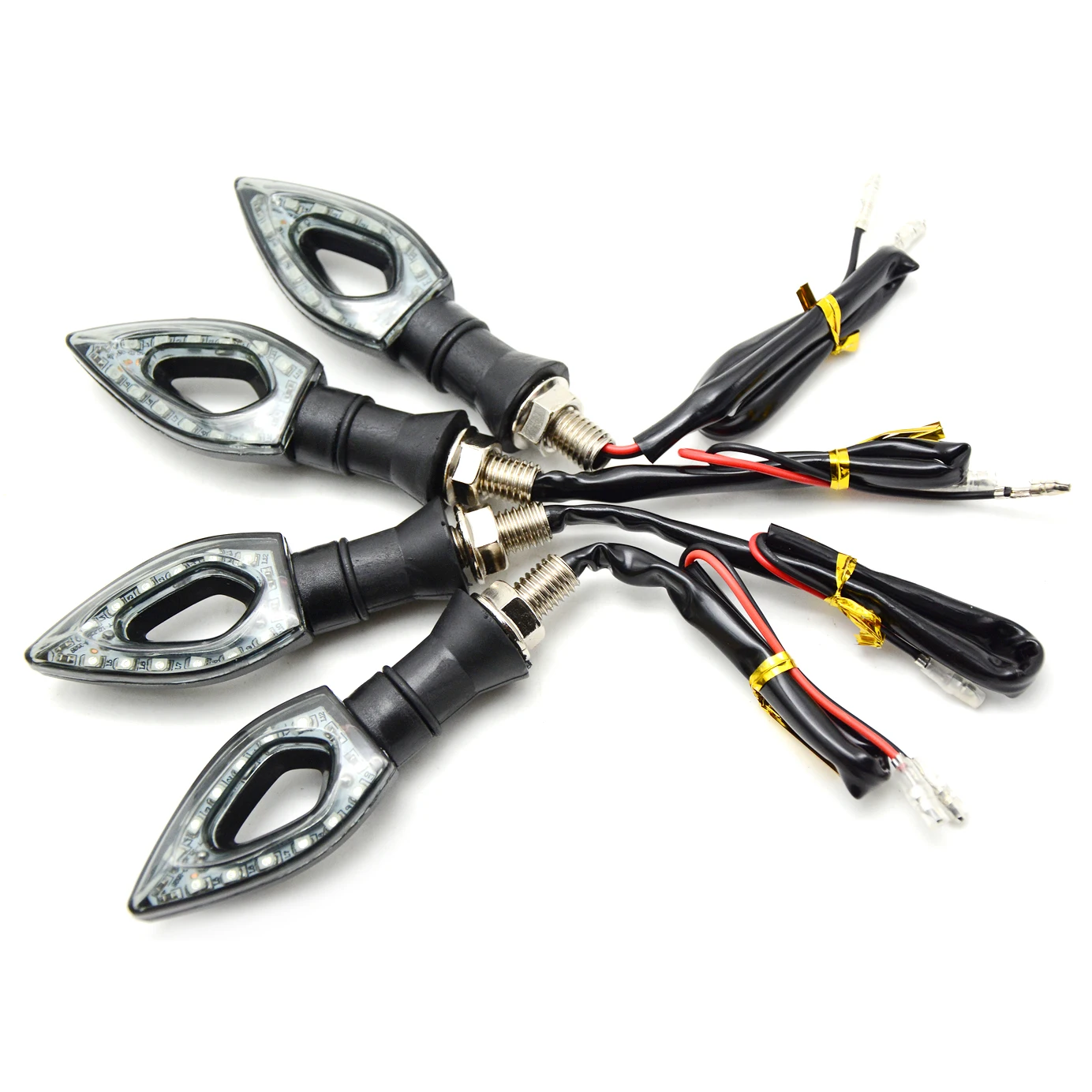 Высококачественный Янтарный светильник универсальный 12 В светодиодная