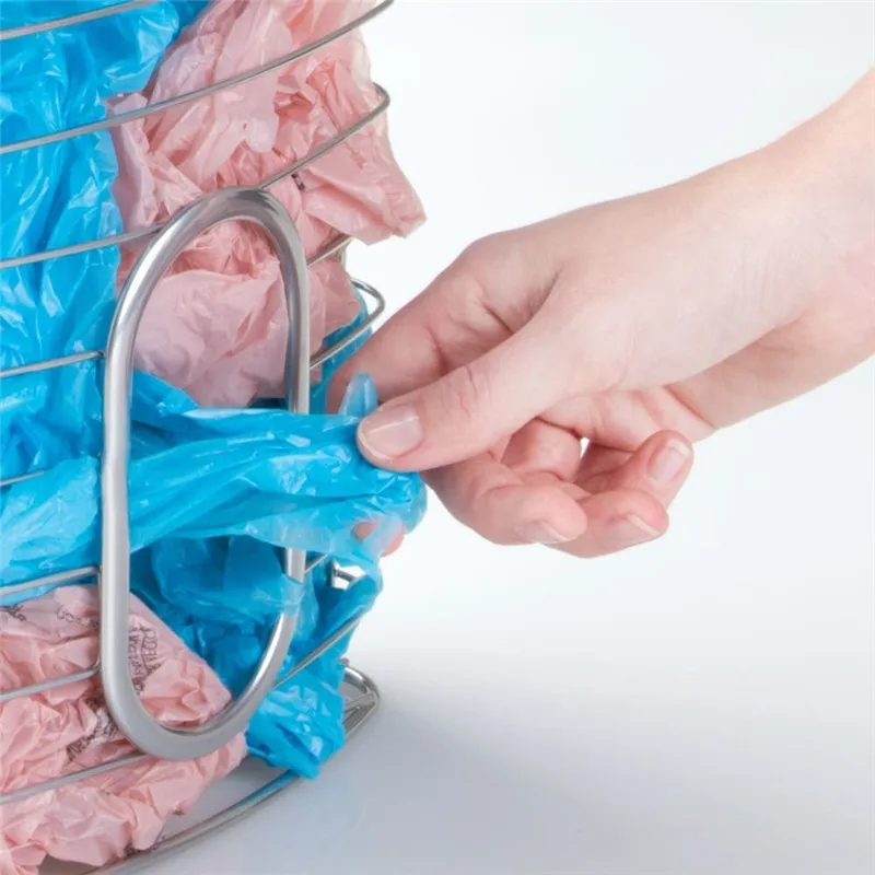 Axis Over the Cabinet Kitchen Storage Holder for Plastic and Garbage Bags | Дом и сад
