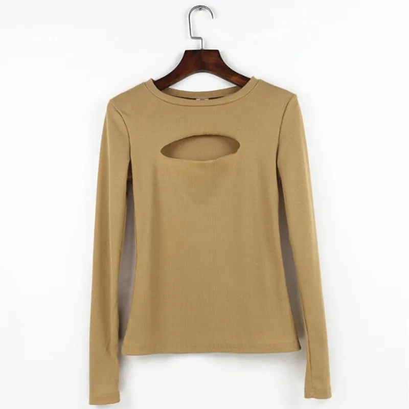 Футболка с длинным рукавом уличная мода 2017 | Женская одежда