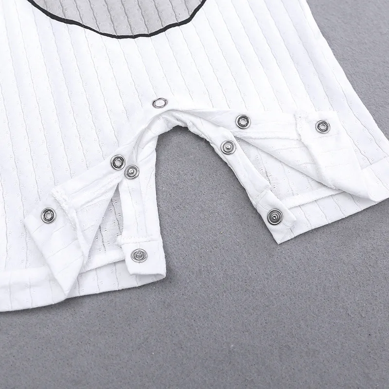 Летняя кукла для новорожденных хлопковая одежда с воротником маленьких девочек