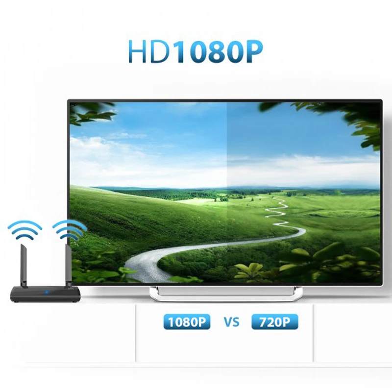 InstaBox Shadowplay SP2 HD 1080P 2 4/5 0 GHz 330Ft комплект беспроводного передатчика и приемника HDMI