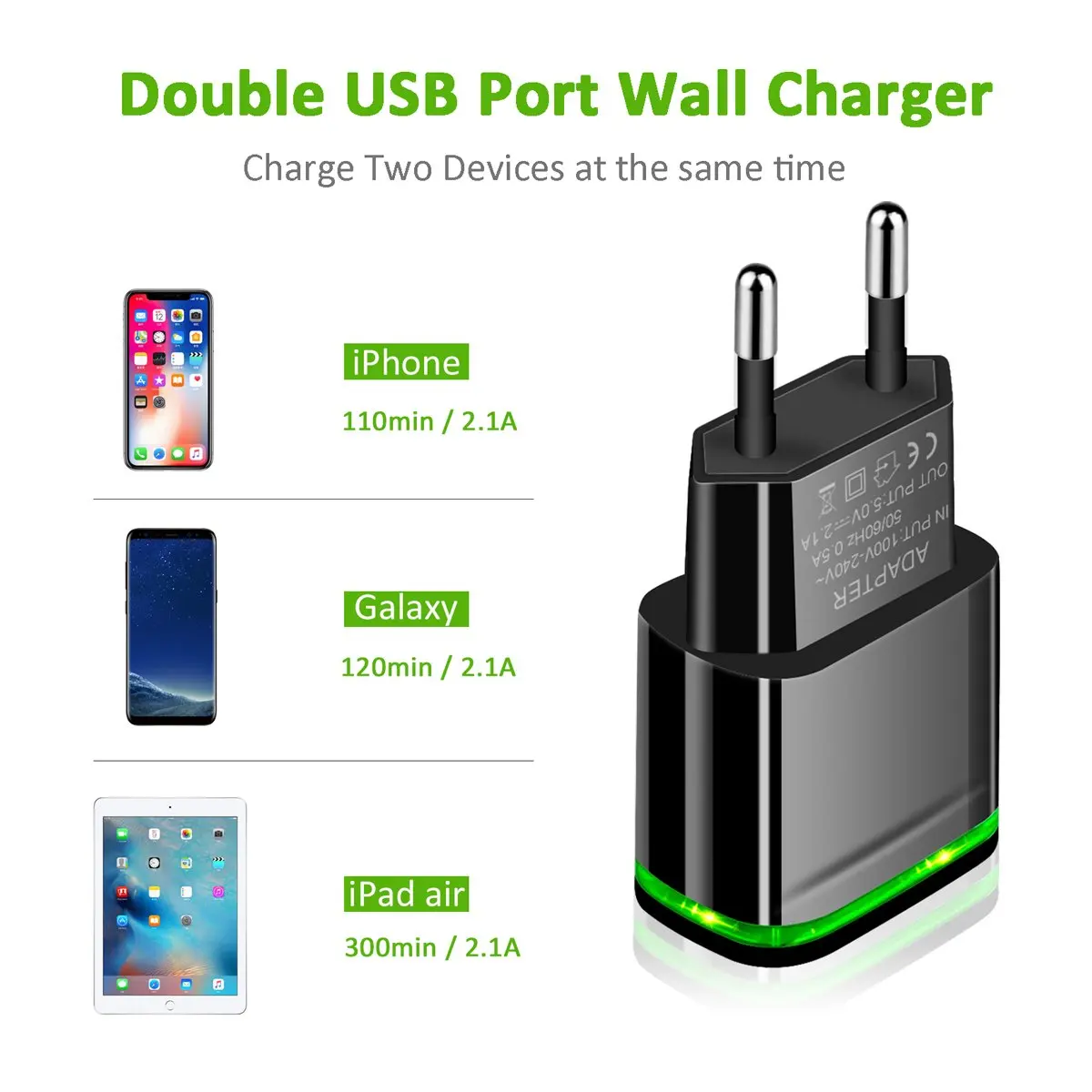 Кабель Type C и Micro USB Для Huawei P20 Lite P30 Pro P10 P9 Plus P8 2017 2USB быстрое зарядное устройство для
