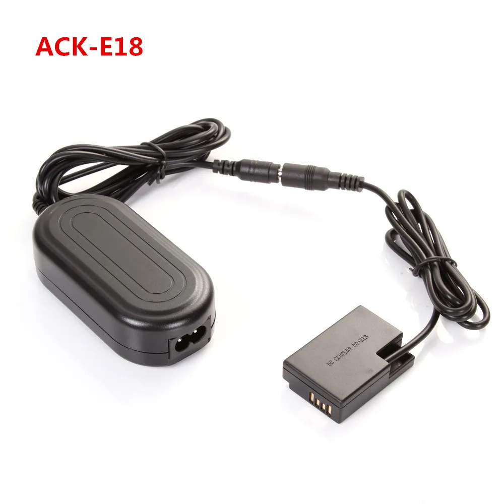 ACK-E10/ACK-E8/ACK-E18/ACK-DC40/EH-67/ACK-E6/ACK-E5 AC Мощность адаптер для цифровой зеркальной камеры