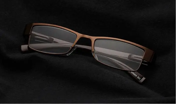 2017 новые мужские и женские металлические очки для чтения квадратная оправа очков