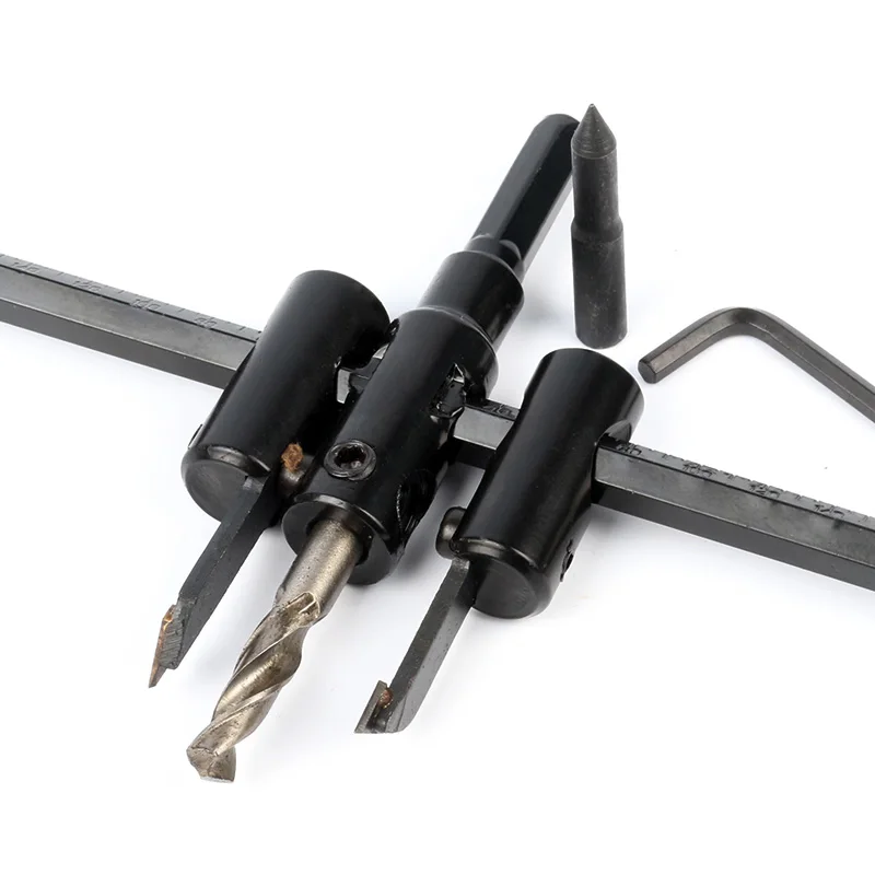 120 мм регулируемые дерево гипсокартон круг резка сверление отверстий бит пила