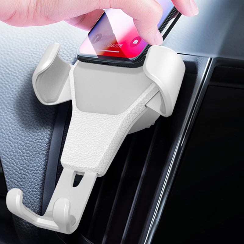 Держатель сотового телефона для автомобиля гравитационное вентиляционное