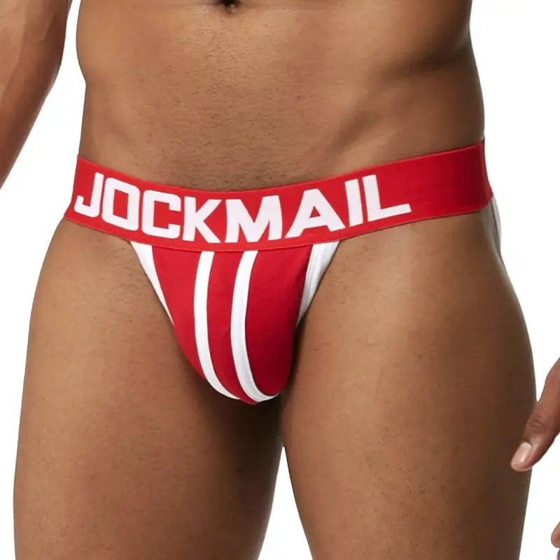 Бандаж JOCKMAIL мужской из хлопка пикантное нижнее белье бикини Трусы стринги для