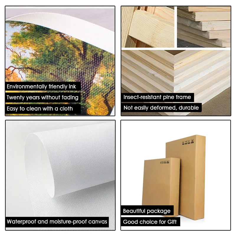 Холст Картина на стену с животными картина бегущего коня печати плакатов