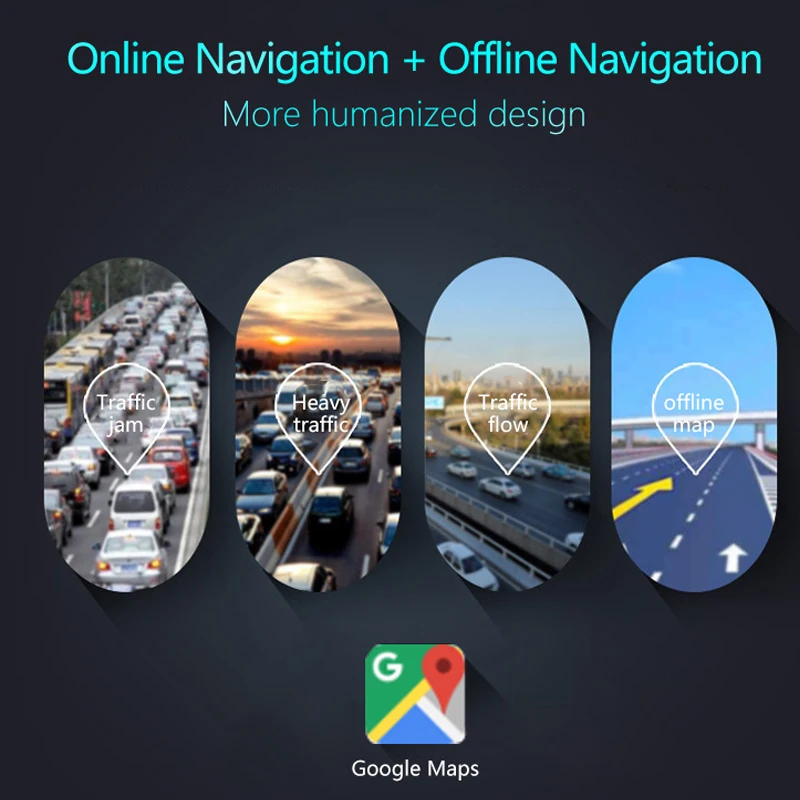 ANSTAR 4G Автомобильная камера 10 дюймов зеркало заднего вида Android 5 1 GPS Автомобильный