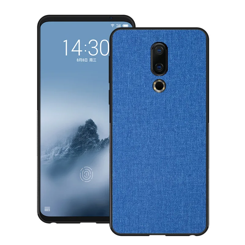 Для meizu 16 16th чехол 16xs 16x16 s pro Plus роскошный тканевый силиконовый защитный чехол для meizu 16X чехол Coque чехол для телефона s