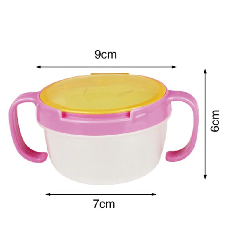 Детская чашка для закусок сладостей печенья держатель хранения без протекания