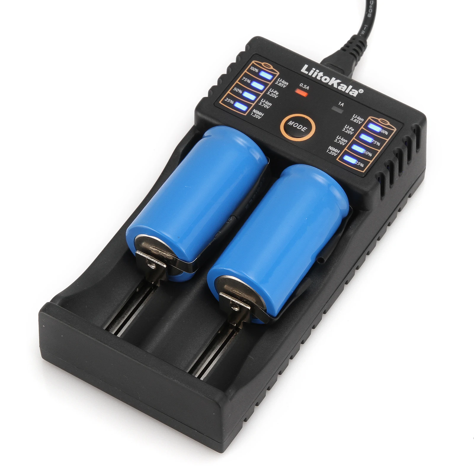 LiitoKala Lii-202 Ni-MH литий-ионная батарея 18650 умное зарядное устройство для 1 2 V 3 7 85 AA/AAA