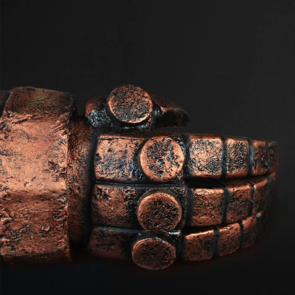 Hellboy Right Hand of Doom Cosplay Blood Rise Of the Queen Costume Accessory Arm Gloves Halloween Party Prop DRP |