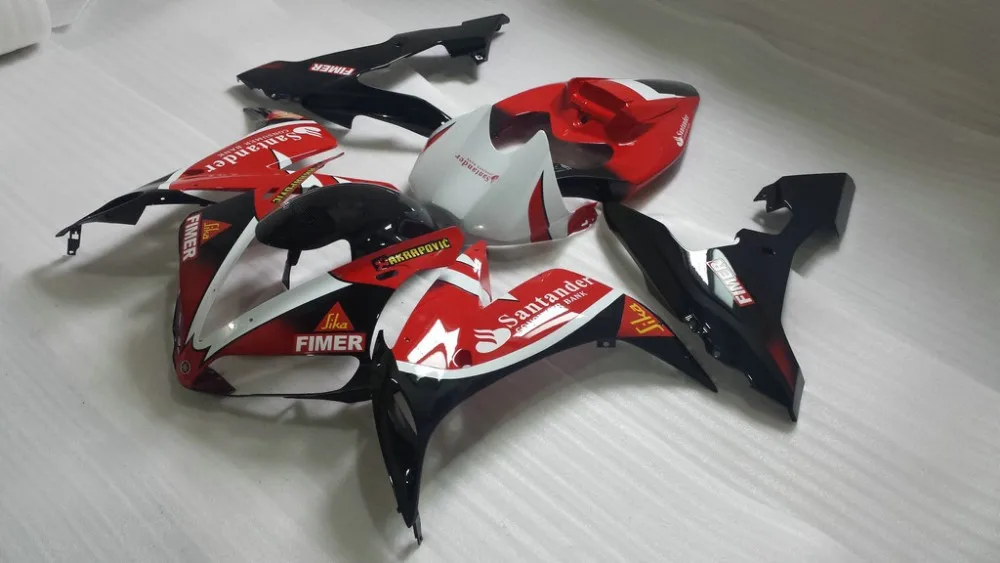 Комплект обтекателей под давлением для YAMAHA YZFR1 04 05 06 YZF R1 2004 2005 2006 YZF1000 Красный