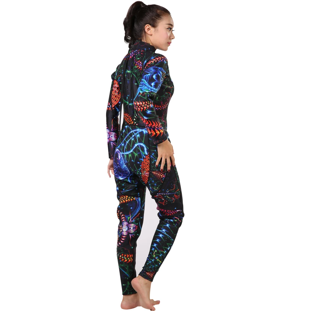 Hisea 3 мм гидрокостюм Женский для дайвинга неопреновый серфинга|wetsuit surf|3mm wetsuit women3mm