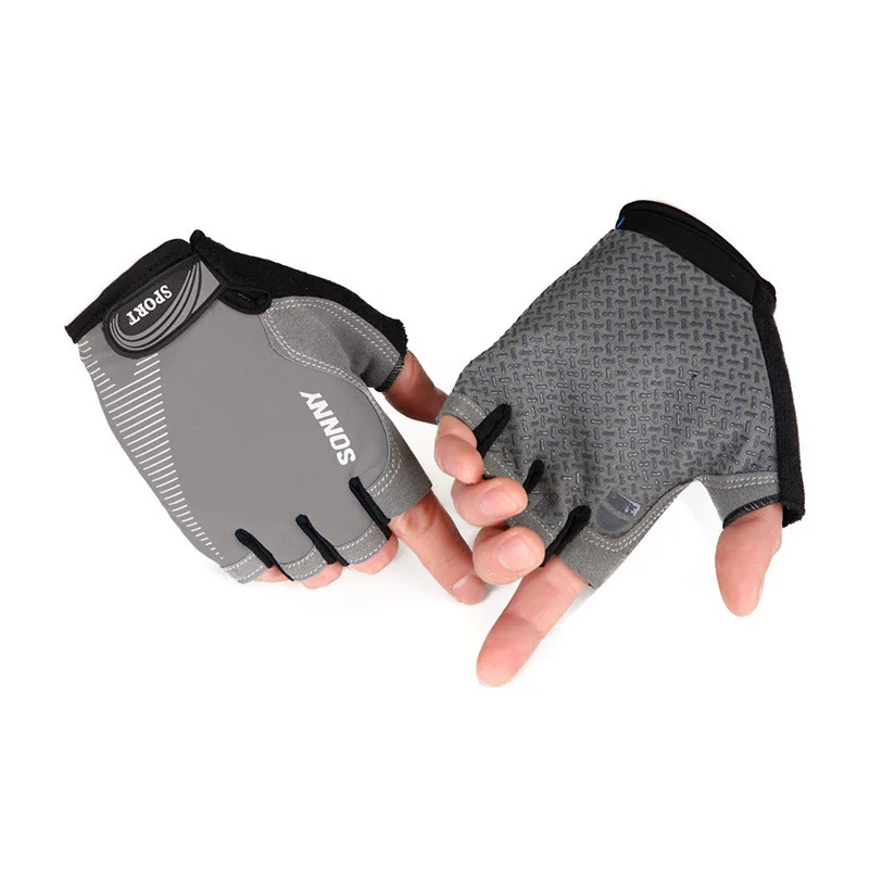 2 Летние женские Спортивные Перчатки для фитнеса, езды на велосипеде, полпальца, гантели для тренажерного зала, тяжелая атлетика, дышащие, Нескользящие, для мужчин, тренировочное оборудование - Цвет: 2