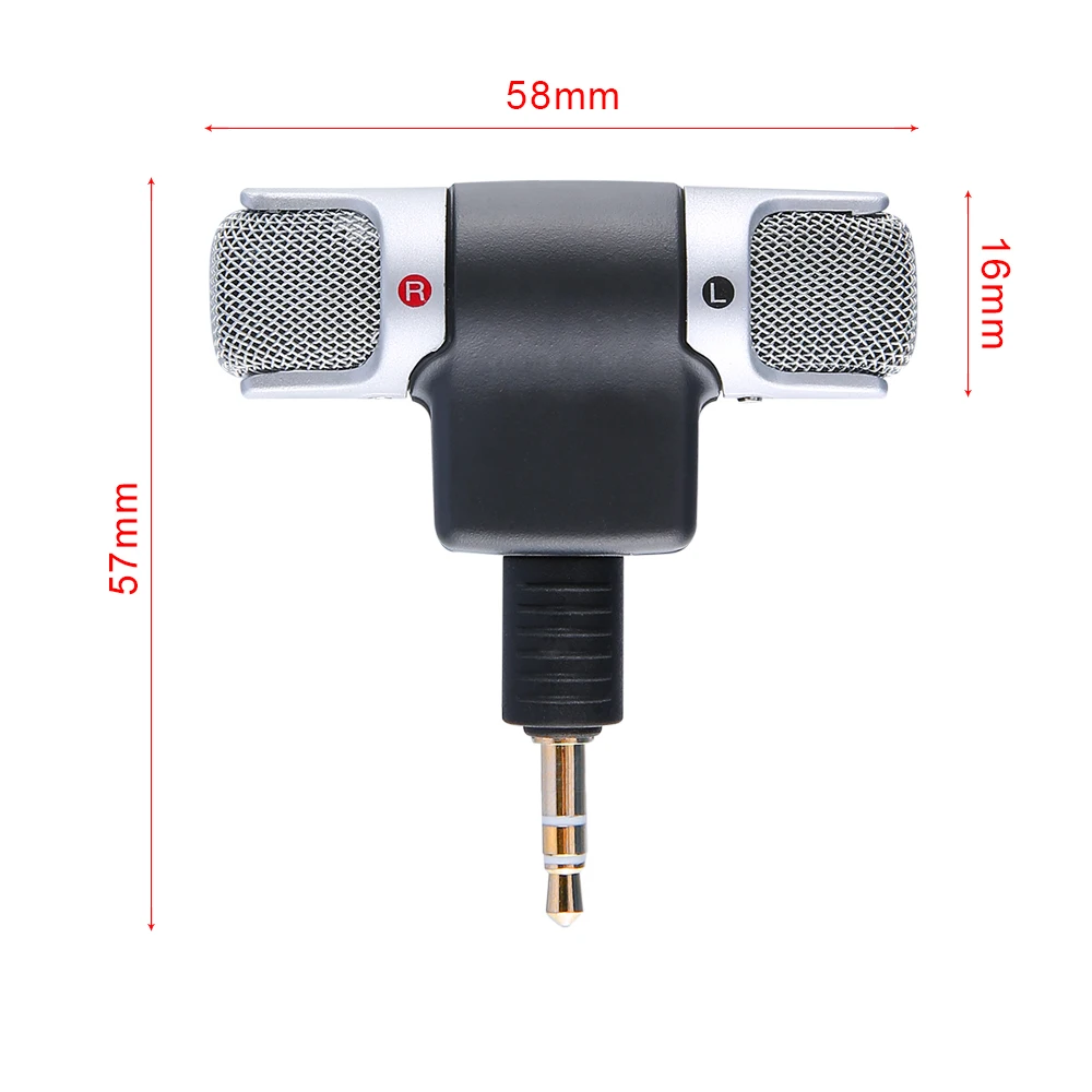 Mindkoo электретный микрофон мини стерео голос MIC 3 5 мм для ПК конденсаторный ноутбук