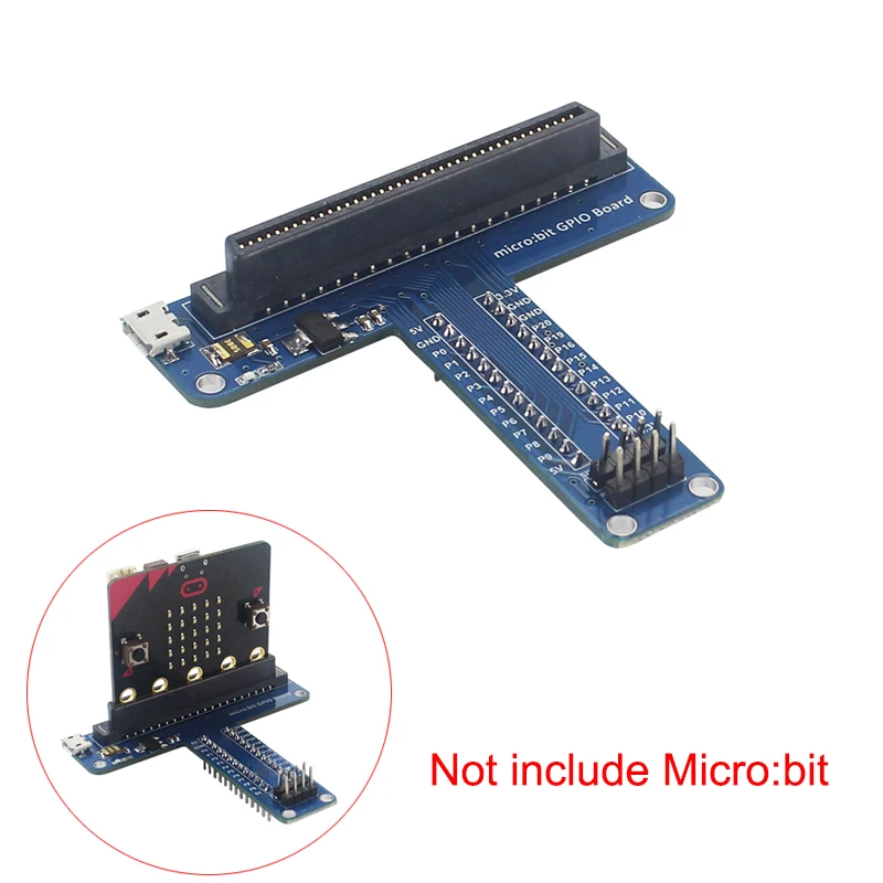 Последняя GPIO Плата расширения для Micro: bit T plate 5V 3 V Выходная ребенок