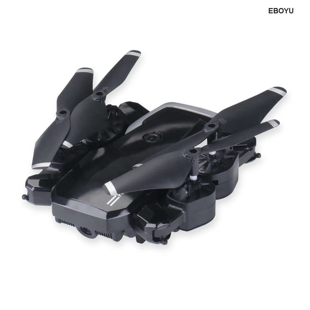 Дрон EBOYU LF609 2,4 Ghz 4CH Fold 2.0MP/0.3MP WiFi FPV RC Дрон удерживающий высоту Безголовый режим один ключ возврат RC Квадрокоптер RTF