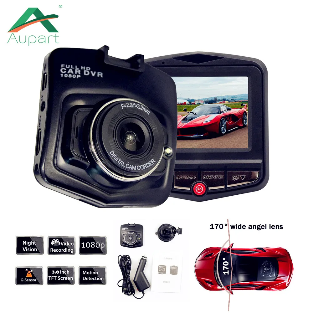 Мини Автомобильный видеорегистратор FHD 1080P 2 4 &quotLCD детектор GT300 Автомобильная