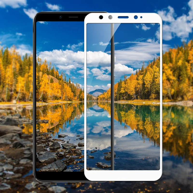 Прозрачное премиальное закаленное стекло для Сяоми Ми А2 / А1 for Xiaomi Mi A2 6X полное