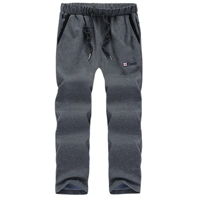 dark gray Мужские брюки большого размера 5XL 6XL 7XL 8XL плюс размер мужские брюки для бега классические свободные штаны на шнурке большие мужские спортивные штаны - Цвет: dark gray
