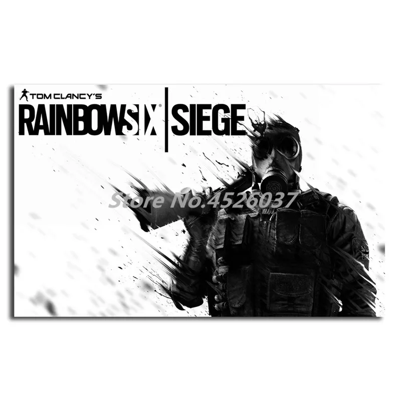 Tom Clancy's Rainbow Six Siege Smoke Ace HD обои художественный холст постер Картина Настенная
