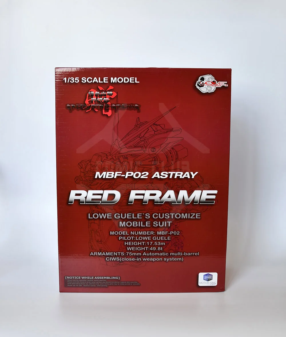 Комиксов клуб мотор королевская модель 1/35 семян Gundam Astray красная рамка бюст голова, бюст, статуя/в собранном виде модель Gundam робот gunpla
