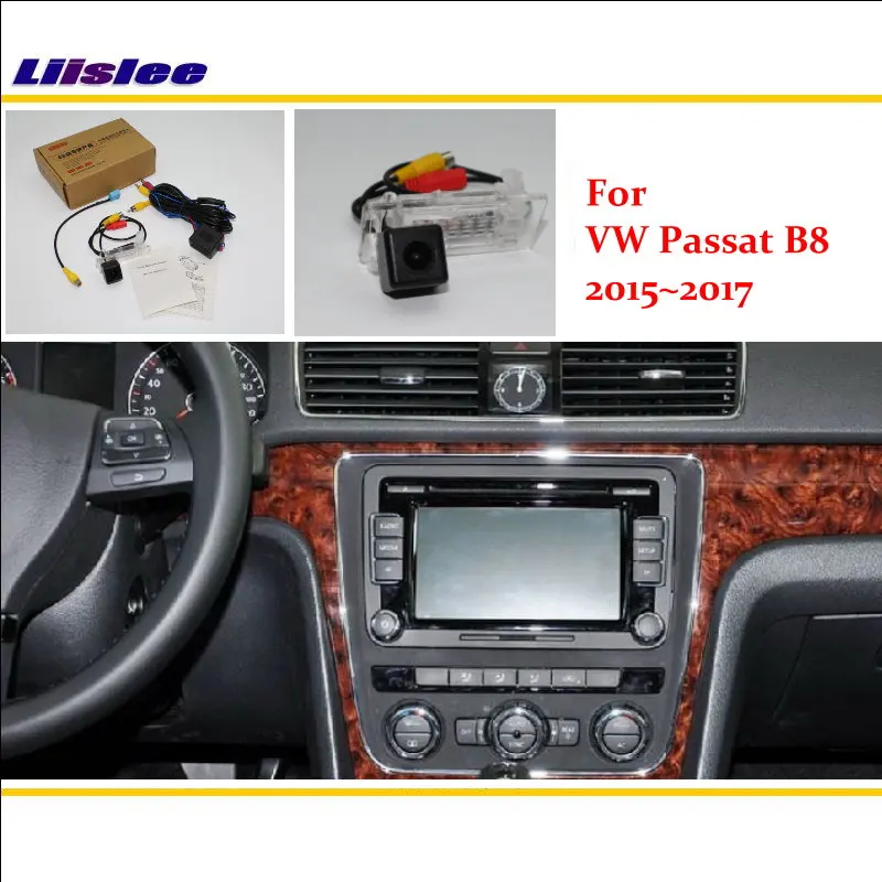 Автомобильная резервная камера заднего вида для Volkswagen VW Passat B8 2015 2016 2017 RCA и