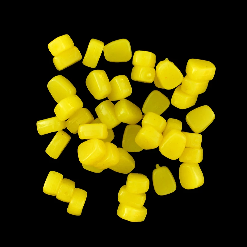 Искусственная приманка для ловли карпа Pop Up Corn 100 шт./лот Желтая Мягкая плавающая