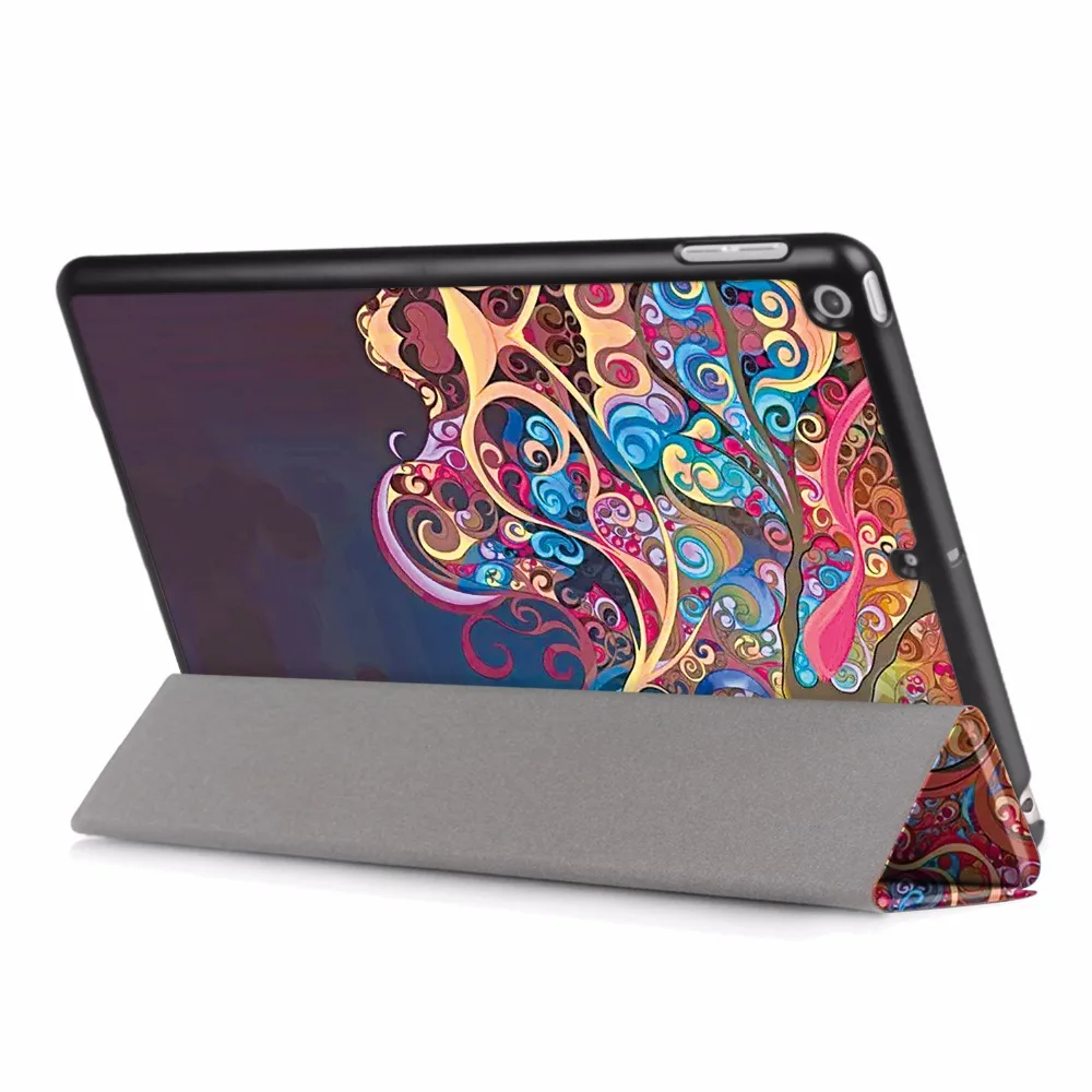 Магнитный кожаный умный чехол для Apple, iPad 9,7 5-го поколения A1954 Coque Capa Funda