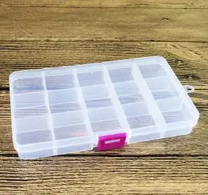 2 шт. маленькие органайзеры для инструментов 15 ячеек|Коробки и ящики хранения| |